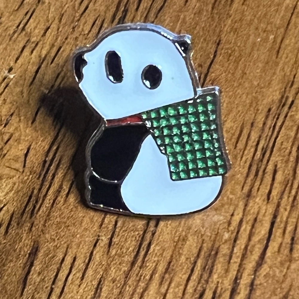 *5/$15* NEW - Panda with a Sack Enamel Pin